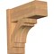 Ekena Millwork Merced Block Smooth Outlooker, Western Red Cedar, 7 1/2"W x 18"D x 18"H OUT08X18X18MRC05SWR - alternate 1